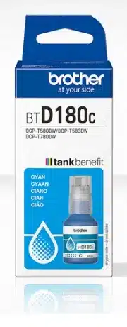 BROTHER Cyan ink bottle yield up to 5.000 pages