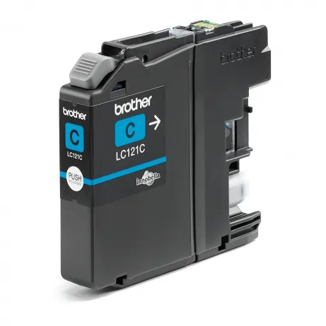 BROTHER LC-121 inktcartridge cyaan standard capacity 300 paginas 1-pack – afbeelding 2