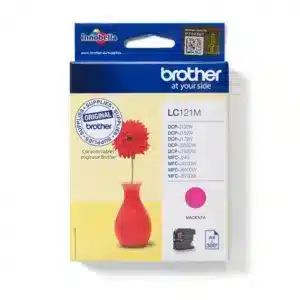 BROTHER LC-121 inktcartridge magenta standard capacity 300 paginas 1-pack
