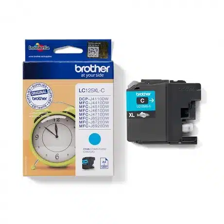 Brother LC-125XLC Cyan – afbeelding 2