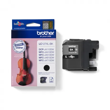 Brother LC-127XLBK Inktcartridge zwart – afbeelding 4