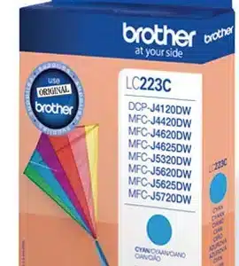 BROTHER LC-223 ink cartridge cyan standard capacity 550 pages 1-pack blister without alarm