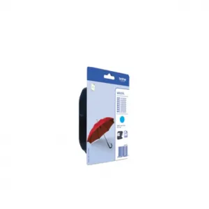 BROTHER LC-225XL inktcartridge cyaan high capacity 1-pack blister zonder alarm