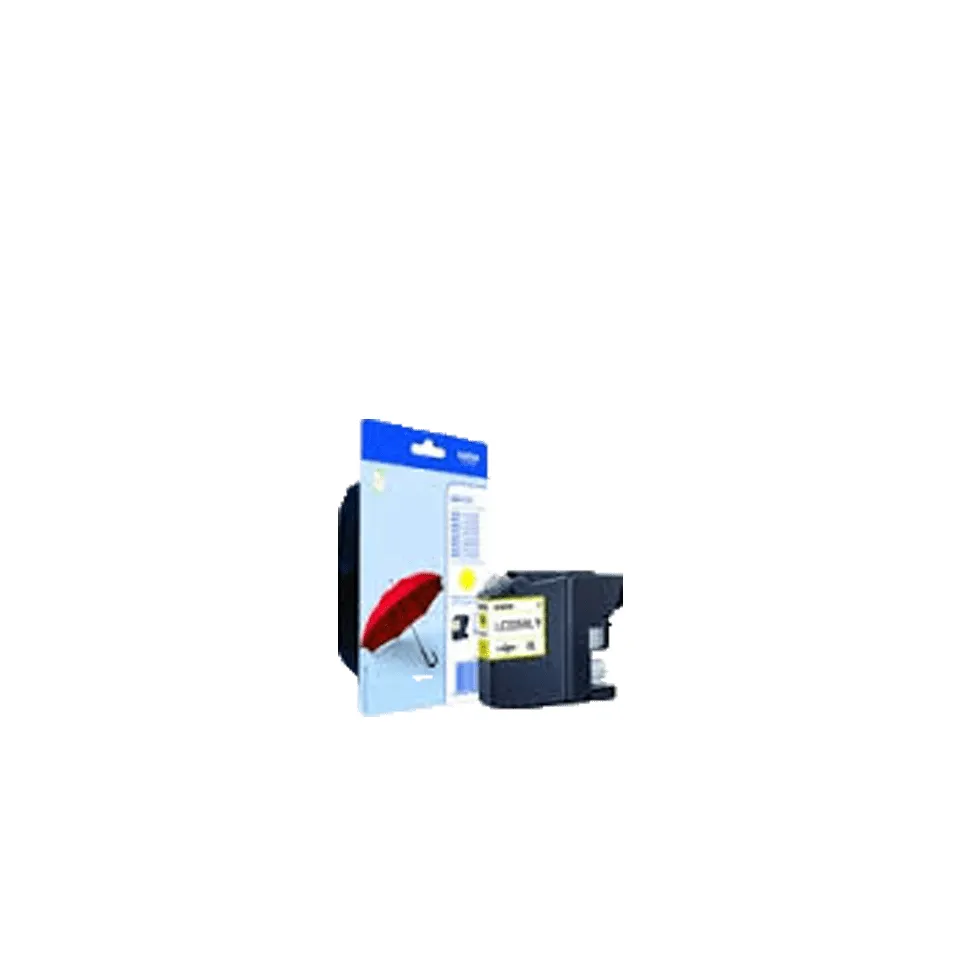 BROTHER LC-225XL inktcartridge geel high capacity 1-pack blister zonder alarm – afbeelding 2