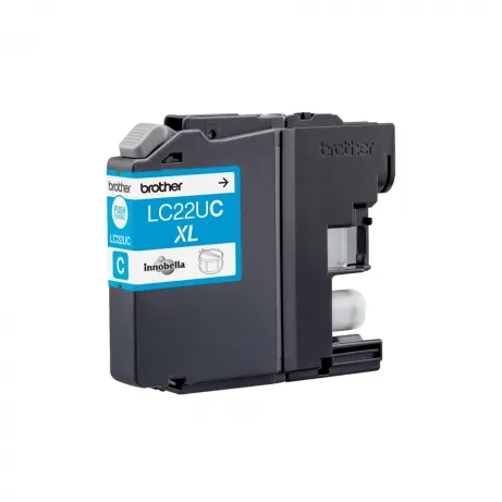 Brother LC-22UC inktcartridge cyaan – afbeelding 2