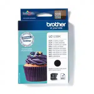 Brother LC123BK inktpatroon zwart