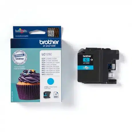 Brother LC123C inktpatroon cyaan – afbeelding 3