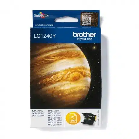 Brother LC123Y inktpatroon geel