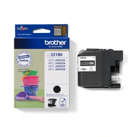 Brother LC221BK inktcartridge zwart – afbeelding 4