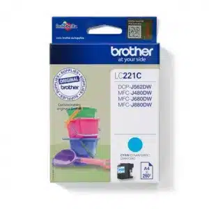 Brother LC221C inktcartridge cyaan