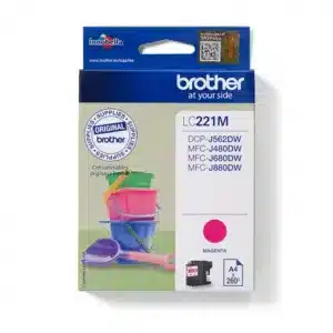 Brother LC221M inktcartridge magenta