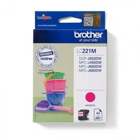 Brother LC221M inktcartridge magenta