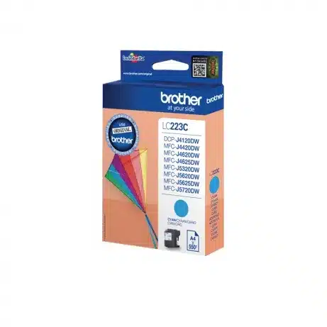 Brother LC223C inktcartridge cyaan – afbeelding 4
