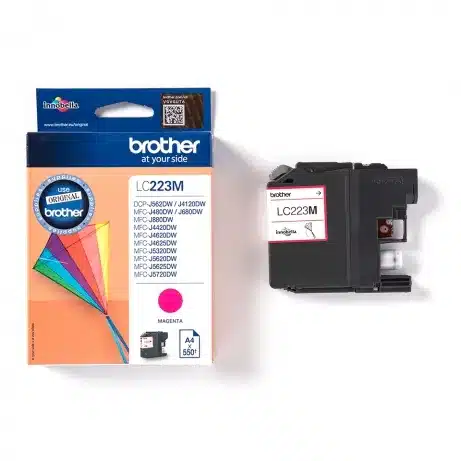 Brother LC223M inktcartridge magenta – afbeelding 3