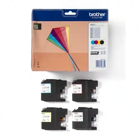 Brother LC223VALBP inktcartridges BK/C/M/Y – afbeelding 3