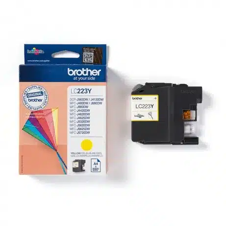 Brother LC223Y inktcartridge geel – afbeelding 2
