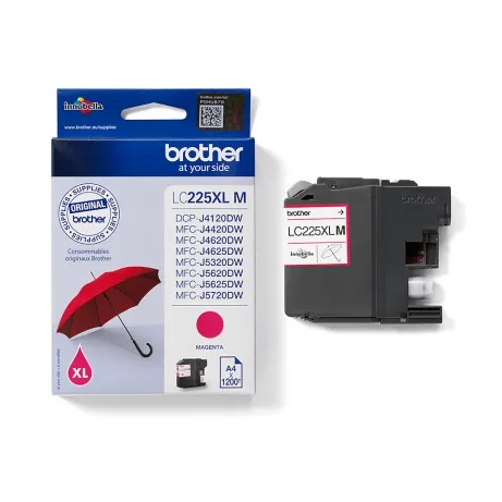 Brother LC225XLM inktcartridge magenta – afbeelding 3