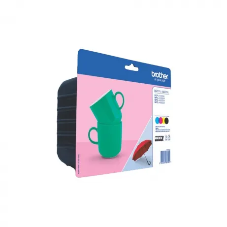 Brother LC227XLVALBP inktcartridge BK/C/M/Y hoog rendement