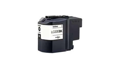 BROTHER LC22EBK inkt black hoge capaciteit 2400 p. voor MFCJ5920DW