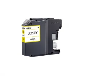 BROTHER LC22EY inkt geel hoge capaciteit 2400 p. voor MFCJ5920DW