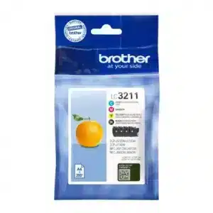 Brother LC3211VAL inktcartridge Normaal rendement Zwart, Cyaan, Magenta, Geel
