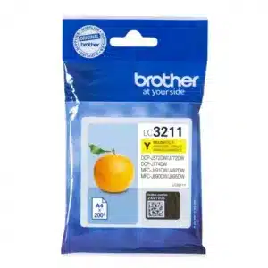 Brother LC3211Y inktcartridge Normaal rendement Geel
