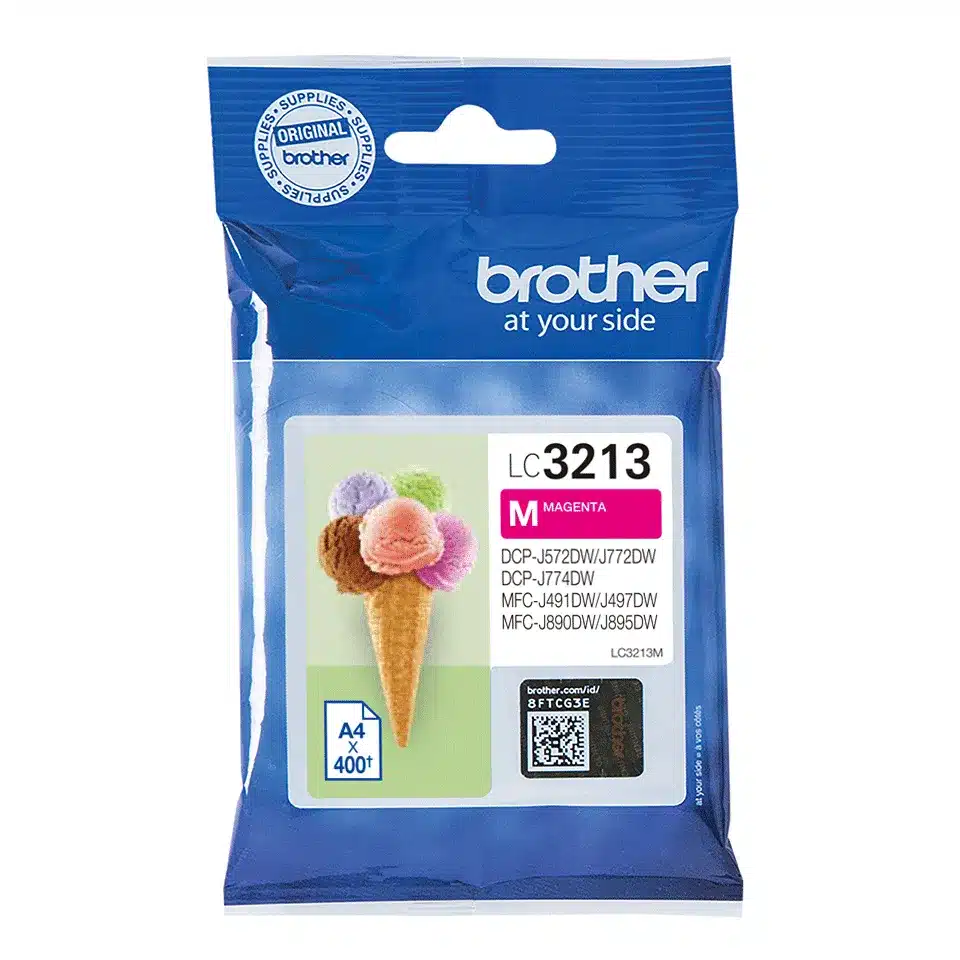 Brother LC3213M inktcartridge Hoog (XL) rendement Magenta – afbeelding 3