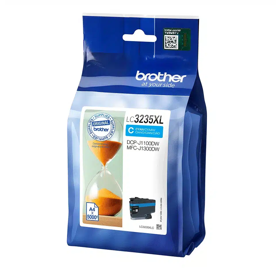 Brother LC3235XLC inktcartridge Hoog (XL) rendement Cyaan – afbeelding 4