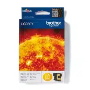 Brother LC980Y inktcartridge geel