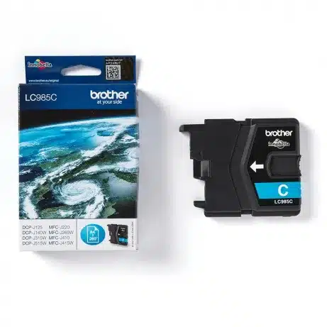 Brother LC985C inktcartridge cyaan – afbeelding 3