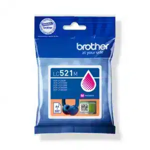 BROTHER Magenta ink cartridge yield up to 500 pages