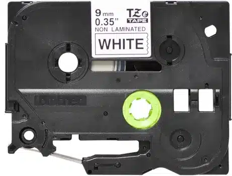 BROTHER P-Touch TZ-N221 black on white 9mm – afbeelding 2