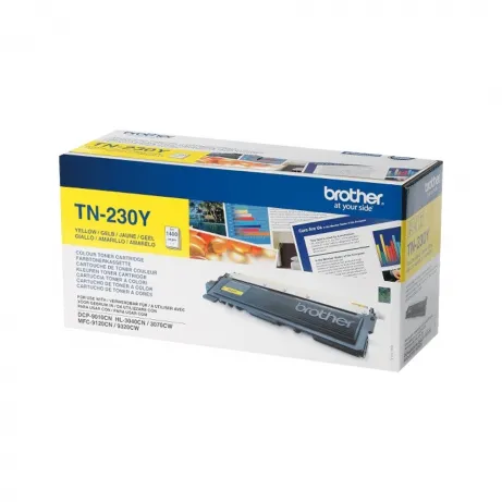 Brother TN230Y tonercartridge geel – afbeelding 2
