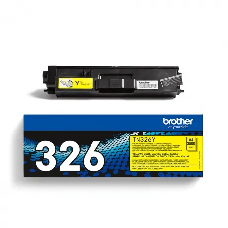 Brother TN326Y toner geel – afbeelding 4