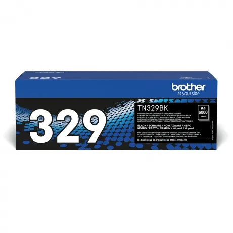 Brother TN329BK toner zwart