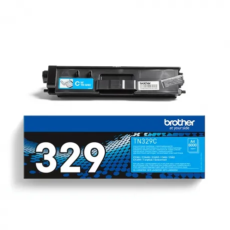 Brother TN329C toner cyaan – afbeelding 4