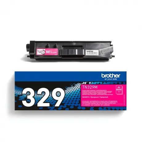Brother TN329M toner magenta – afbeelding 4