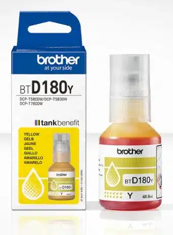 BROTHER Yellow ink bottle yield up to 5.000 pages – afbeelding 4
