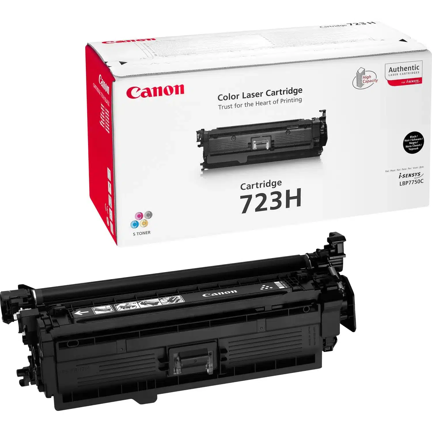 CANON 723H tonercartridge zwart high capacity 10.000 pagina s 1-pack – afbeelding 2