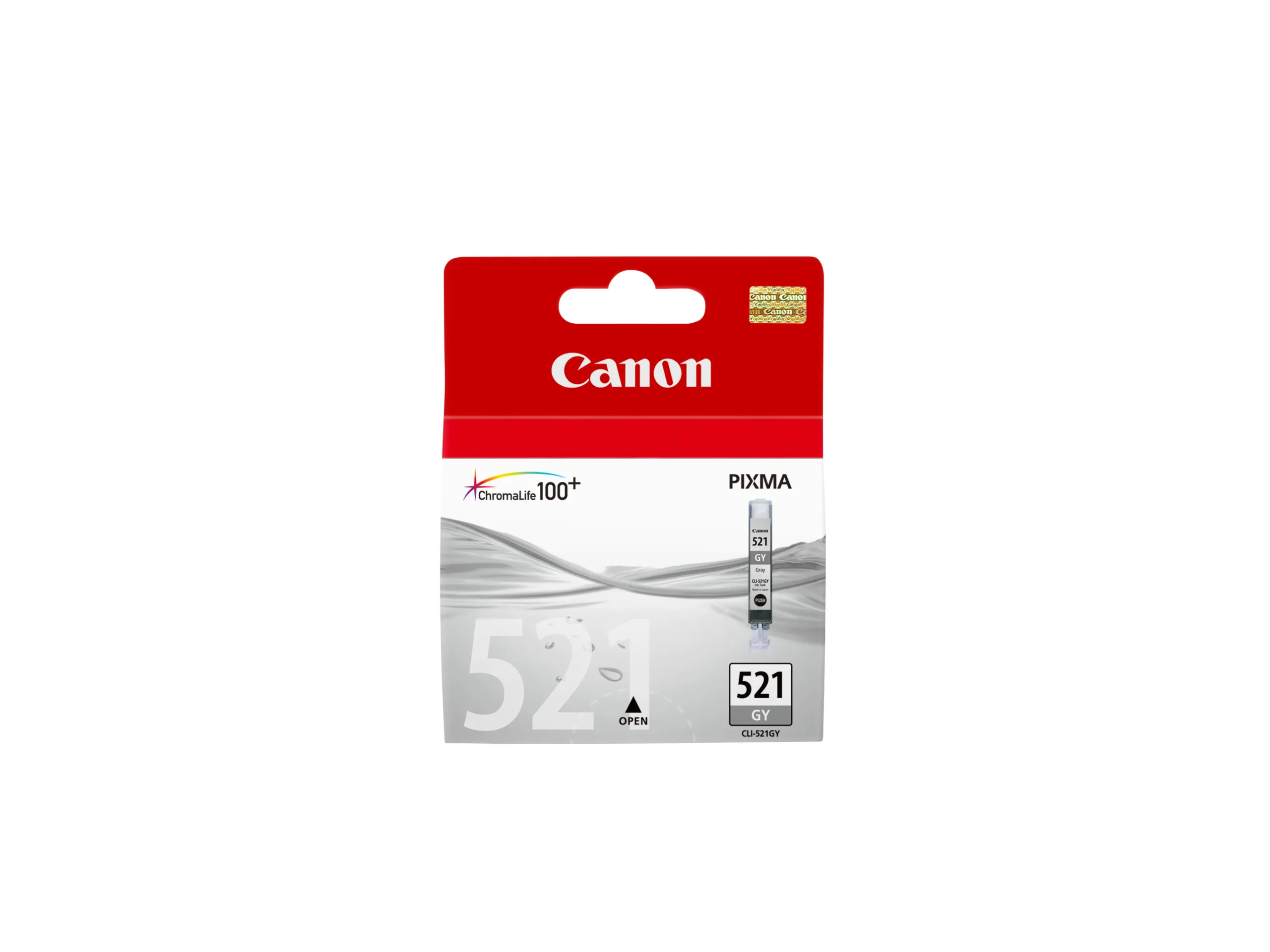 Canon CLI521 inktcartridge Grijs – afbeelding 2
