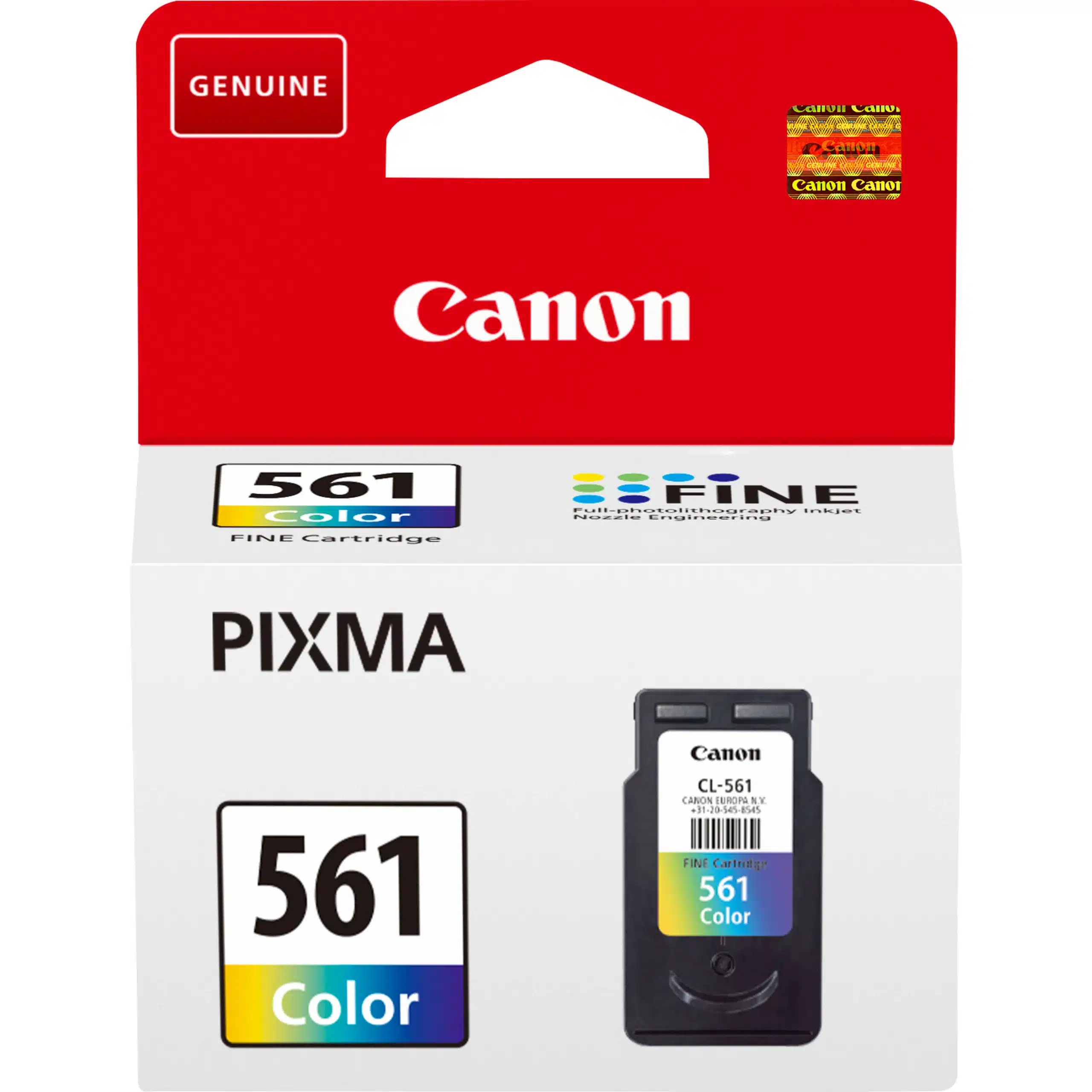 Canon Fine CL-561 CYAN - MAGENTA - YELLOW Ink Cartridge – afbeelding 2