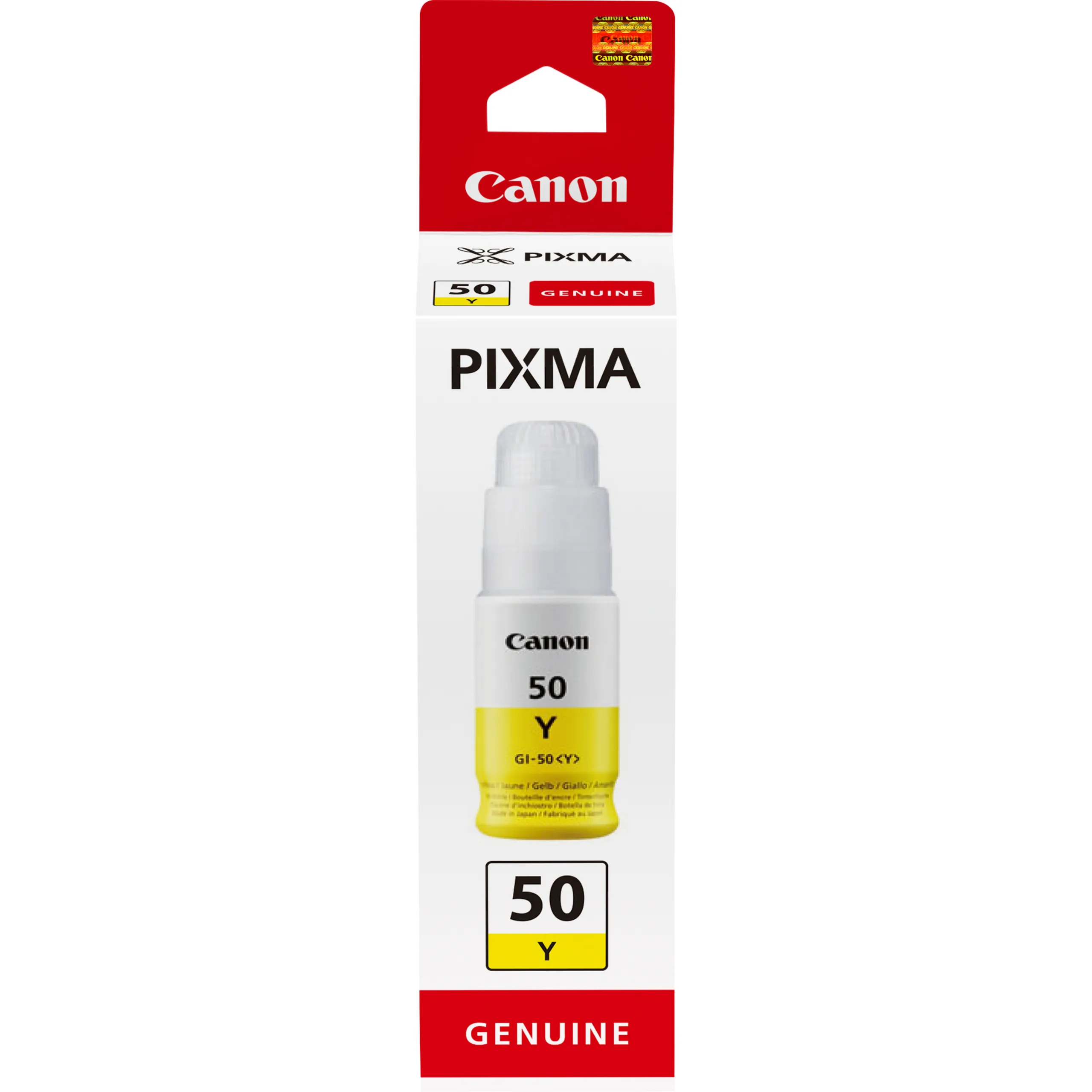 Canon G Series GI-50 Yellow Ink Bottle – afbeelding 2