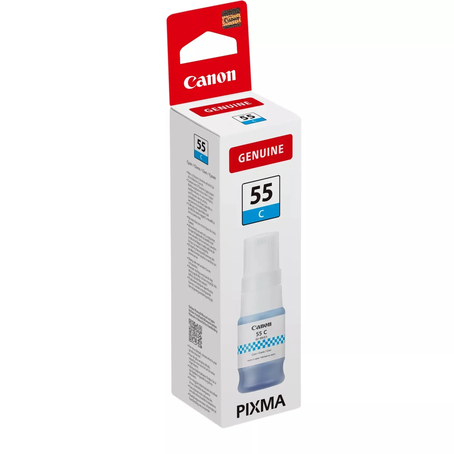 CANON gi-55 Ink Cartridge Cyan Europe – afbeelding 4