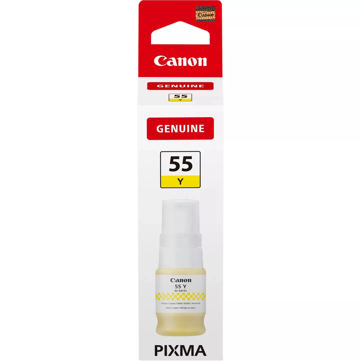 CANON gi-55 Ink Cartridge Yelow Europe – afbeelding 3
