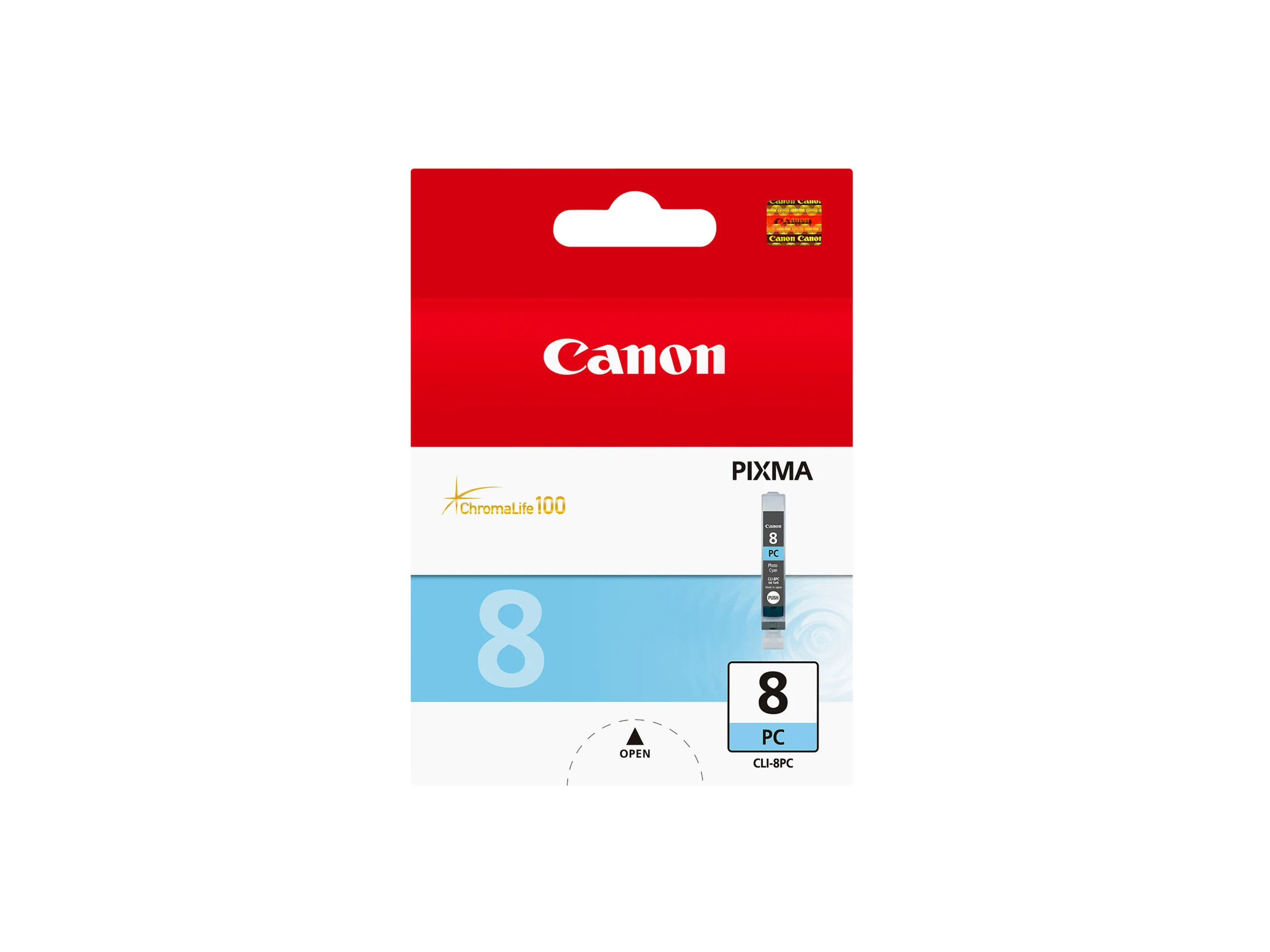 Canon Ink/CLI-8PC BJ Cartridge Photo CY – afbeelding 2