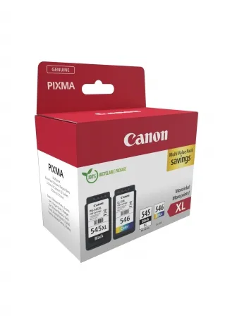 Canon PG-545XL inktcartridge Hoog (XL) rendement Zwart, Cyaan, Magenta, Geel – afbeelding 2