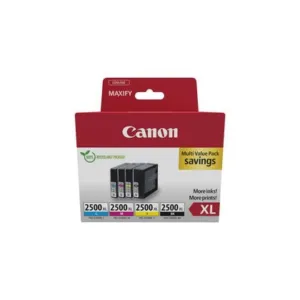 Canon PGI-2500XL inktcartridge Hoog (XL) rendement Zwart, Cyaan, Magenta, Geel