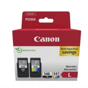 Canon PG-540L inktcartridge Zwart, Cyaan, Magenta, Geel