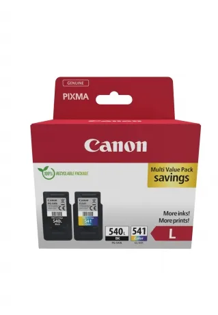 Canon PG-540L inktcartridge Zwart, Cyaan, Magenta, Geel