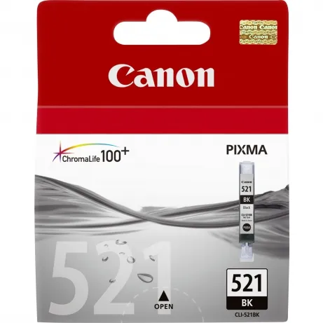 Canon Single CLI-521 BLACK Ink Cartridge – afbeelding 2